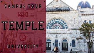 Temple University Campus [4K] Walking Tour (2021)