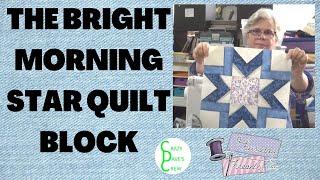 How to make a Bright Morning Star Quilt Block - #ThursdayThreads