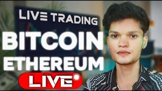 CRYPTO LIVE TRADING|| 8 JANUARY || ‪@ClockTraderlive‬ #bitcoin #ethereum #crypto #livetrading #btc