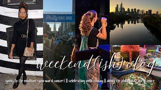 WEEKEND(ISH) VLOG | MADISON RYAN WARD CONCERT | PHILLY BIKE RIDE | CELEBRATING NELLE'S BDAY & MORE