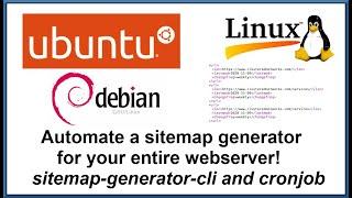 Automate a sitemap generator for multiple sites on your entire webserver using script and a cronjob.