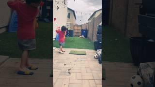 2YR OLD crushing a line drive ️ #espn #golf #pga #goodgood #esports