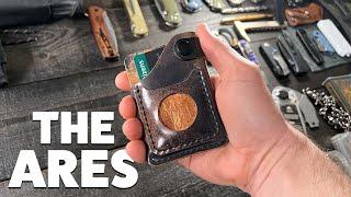 The BEST way to carry your Challenge Coin? The Ares from Sin City Leather Review