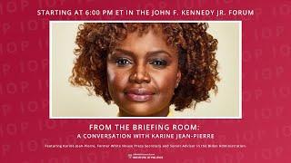 From the Briefing Room: A Conversation with Karine Jean-Pierre