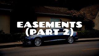 Easement Content Requirements (Part 2) | Land Law