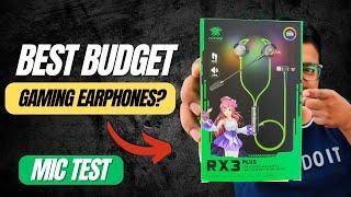 Best Budget Type-C Gaming Earphones | Plextone RX3 Plus | Unboxing & Review with Mic Test