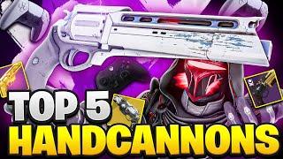 NEW Top 5 Best Hand Cannons On Controller! - Destiny 2 Heresy