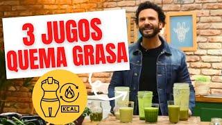 3 JUGOS PARA ELIMINAR LA GRASA | te ayudarán para perder peso  #cheforopeza