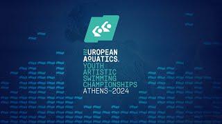 European Aquatics Youth Artistic Swimming Championships | Athens 2024 | Day 4 | Morning Session