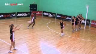 Netball Team Passing Drill- Changing Speed and Direction