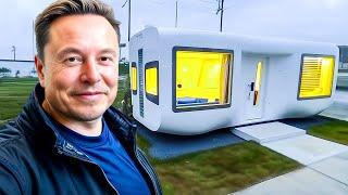 Elon Musk: "i am releasing Tesla's NEW $12,000 House in 2025"