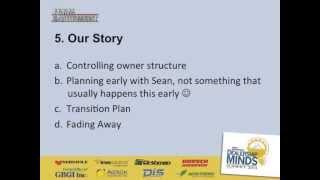 Preparing the Next-Generation to Take Over: Tim Young's Dealership Minds Summit 2013 Talk