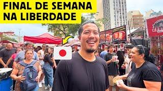 Um japonês na Liberdade no final de semana