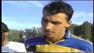 Pandev i Ibrahimović, Makedonija - Švedska 2001. godine