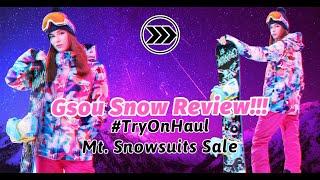 Gsou Snow Mammoth Mountains Snowboard Jackets Review