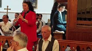 Irith Gabriely & Frank Scheffler live in Haifa,  Bach Sonata G- Minor Mvt 1