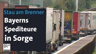 Brenner-Autobahn: Bayerische Spediteure schlagen Alarm | BR24