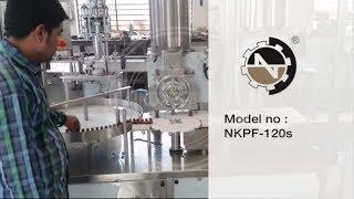 Injectable dry powder filling machine with online check weigher system and capping | N.K. INDUSTRIES