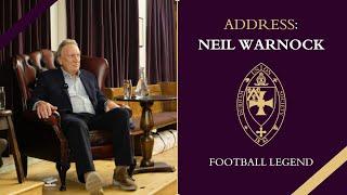 Football Legend Neil Warnock | Full address and Q&A | Durham Union