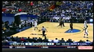 2010 NCAA Tournament - WVU vs Kentucky - 1st Half