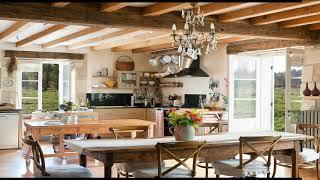 ENERGY HEALING AMBIENCE: Modern Farm Kitchen...