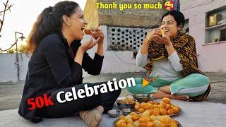 50k Celebration  || Goll gappe party   Thank you so much  @Priyanka_tilawat #50kcelebration