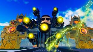 Blockade Battlefront ️ GMAN V4 vs Infected Titan Clock Man