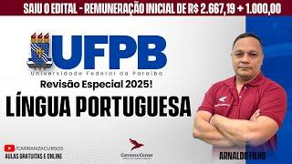 UFPB - Língua Portuguesa - Revisão Especial 2025 - Prof. Arnaldo Filho