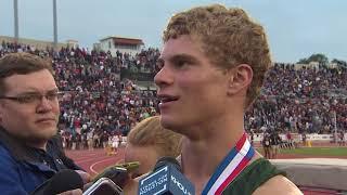 Matthew Boling sets national, state record in 100m