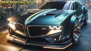 NEW 2025 Pontiac GTO - The Ultimate Muscle Car Reborn!