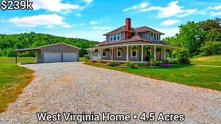 West Virginia Homes For Sale | $239k | West Virginia Home With Land For Sale | Homestead