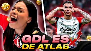 ️ PLAY IN A LO ATLAS / CHIVAS ELIMINADOS / REACCIONES AL CLASICO TAPATIO - CAMILA DE LA MORA