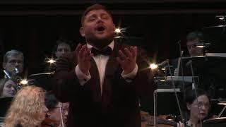 Alexey Zelenkov at International Vocal Competition «José Carreras Grand Prix». Finals (orchestra)