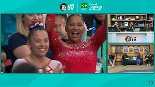 Rebeca Andrade BRA - VT EF  @ Santiago 2023 (melhor salto Cheng EVER!!!)