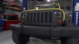 Rhino Linings Jeep Wrangler on Truck U