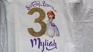 EASY Birthday Shirt DIY! NO CRICUT MACHINE| HANDMADE SHIRT