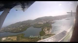 Seaborne twin otter flight St Croix to St Thomas