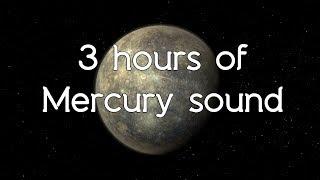  Mercury sound in high quality white noise ASMR Space sounds Connect to the universe