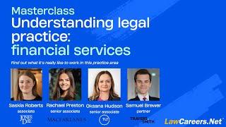 Masterclass | Financial services | LawCareers.Net