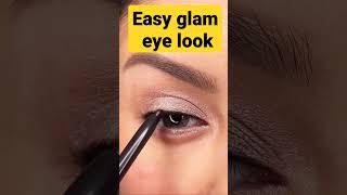 Easy glam eye look #ytshorts #shorts #viral