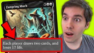 Rating AI Generated Magic: The Gathering Cards