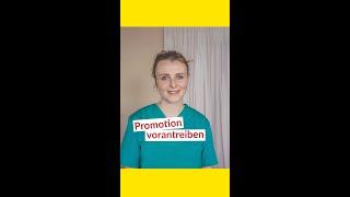 Promotion vorantreiben