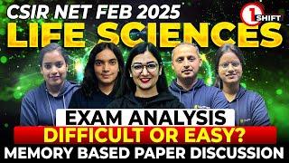 CSIR NET Feb 2025 Memory Based Questions | CSIR NET 2025 Life Science Exam Analysis