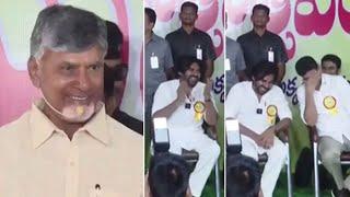 Deputy CM Pawan Kalyan Hilarious Reaction | Chandrababu Naidu | Manastars