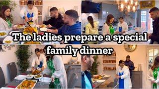 THE LADIES PREPARE A SPECIAL FAMILY DINNER WOW!  || A SPECIAL DAY TOGETHER 