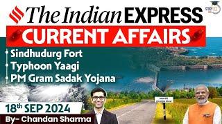 The Indian Express Newspaper Analysis | 18 September 2024 | Daily Current Affairs | By StudyIQ IAS