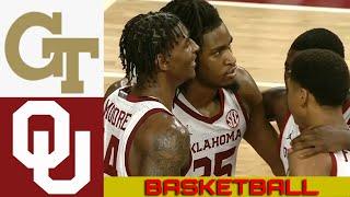 GEORGIA TECH vs OKLAHOMA Basketball Game Full Highlights 2024