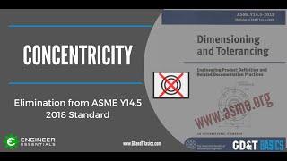 Concentricity - Elimination from ASME Y14.5 2018 Standard