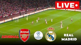 LIVE : Arsenal vs Real Madrid | Champions League 2024 | Live Stream