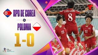 Highlights & Goals: RPD de Corea vs. Polonia 1-0 | Copa Mundial Femenina Sub-17 | Telemundo Deportes